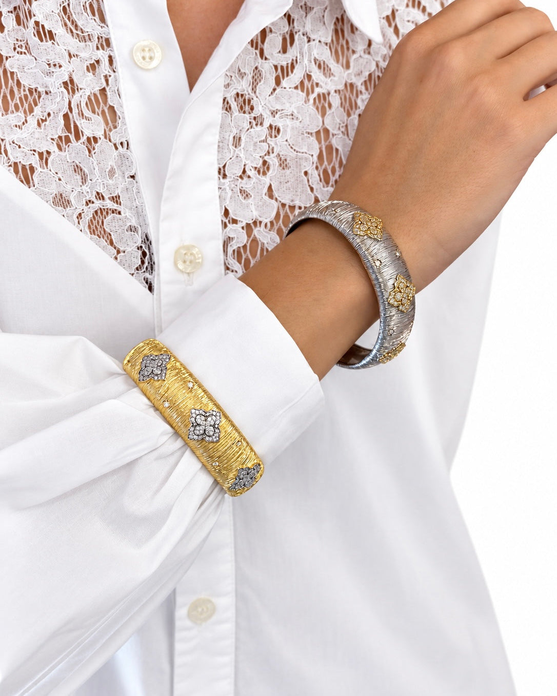 Bracciale Luna in Brass dorato/rodio