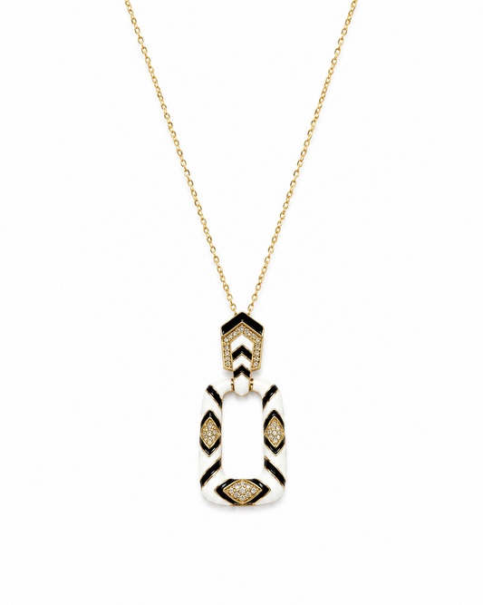 Girocollo Elettra in Brass dorato