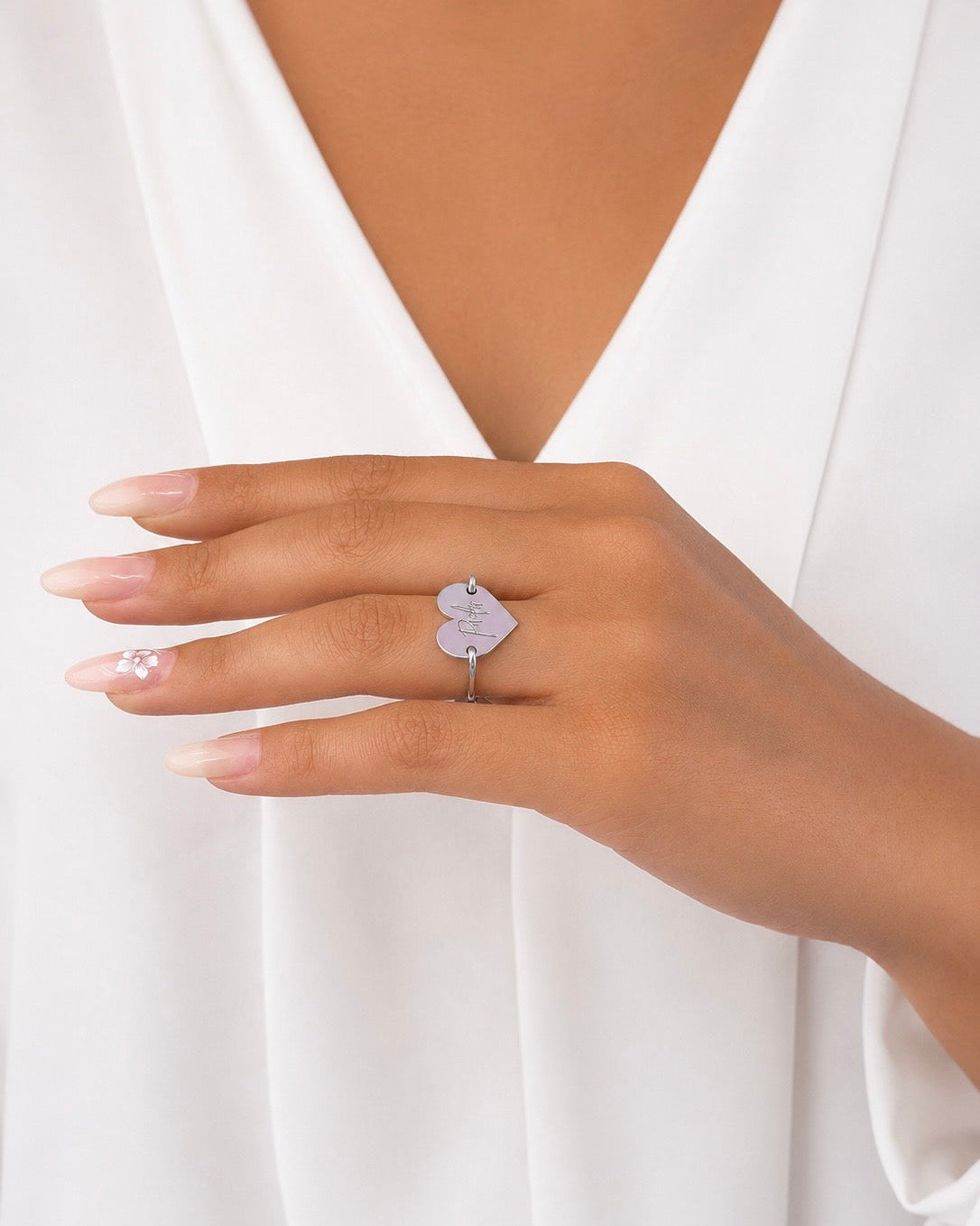 Anello Name Heart Personalizzato