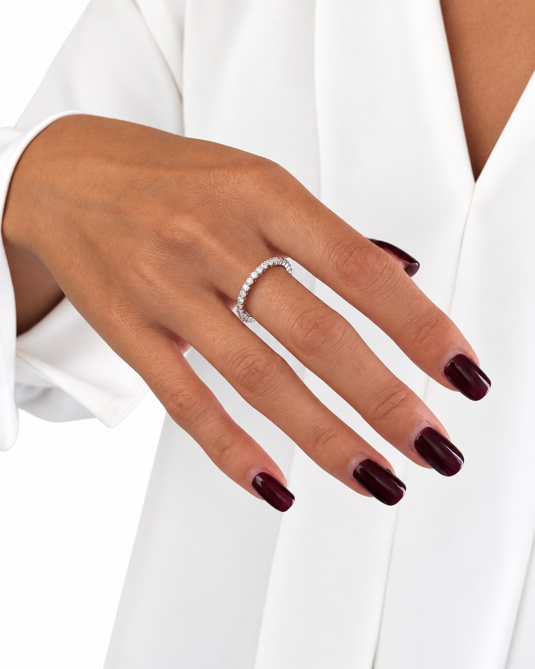 Anello Eternelle Small in Argento 925 e Diamanti Lab Grown