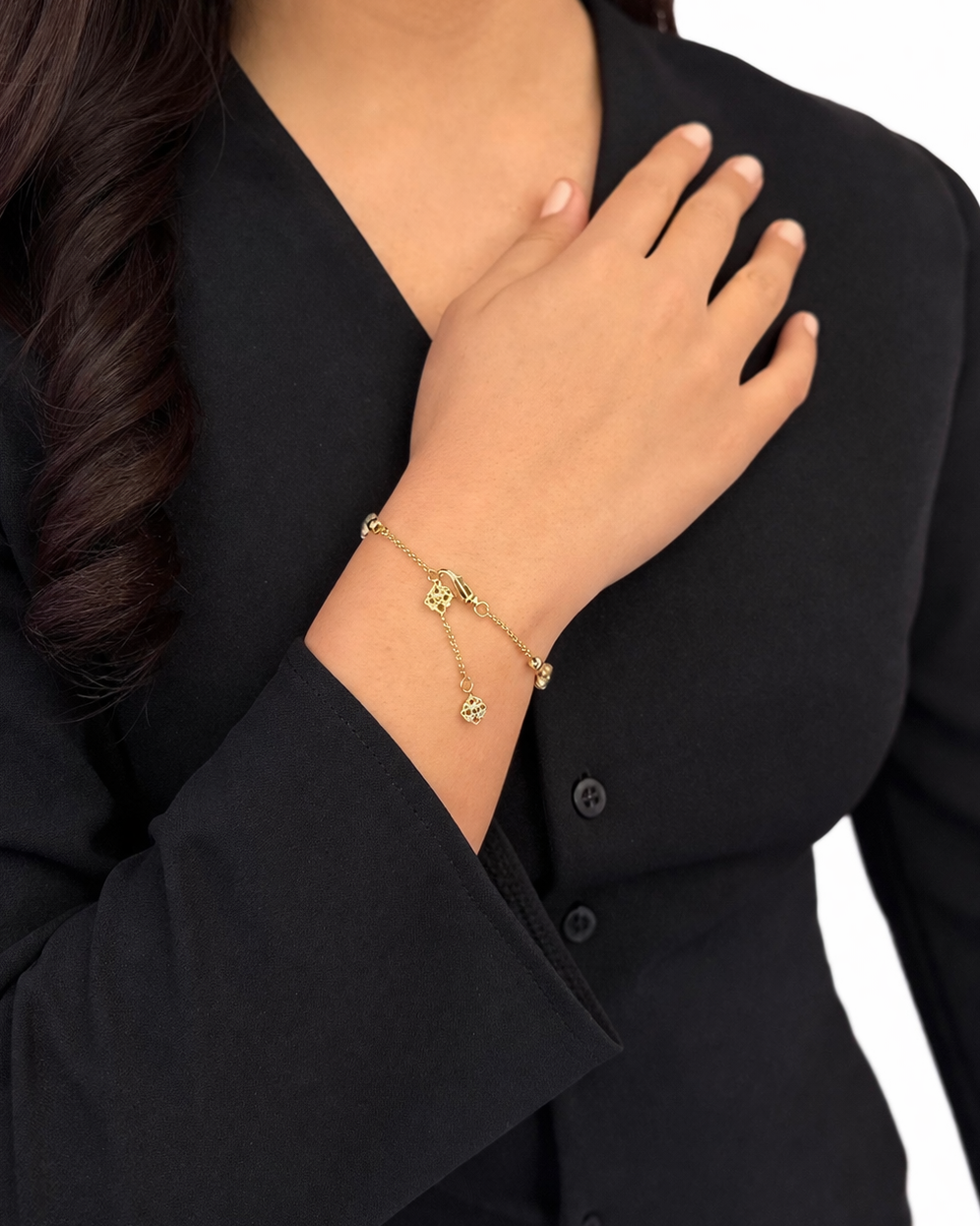 Bracciale Giulia con Malachite singolo