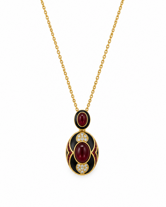 Girocollo Mirella in Brass dorato
