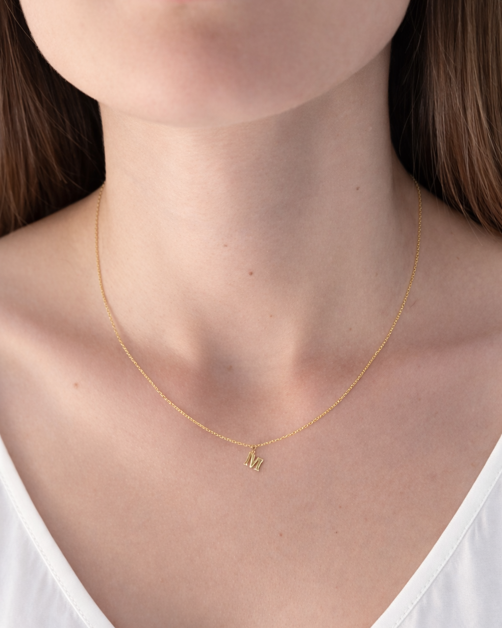 Girocollo personalizzato Iniziale Oro 9kt