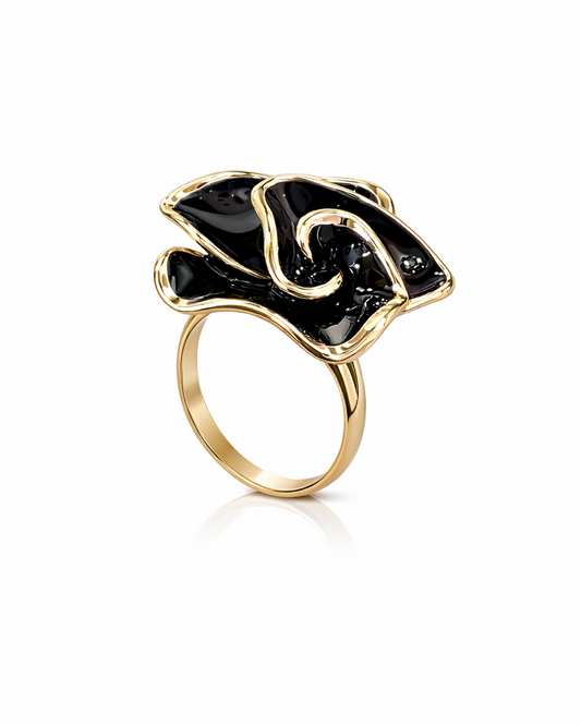 Anello Matilda nero