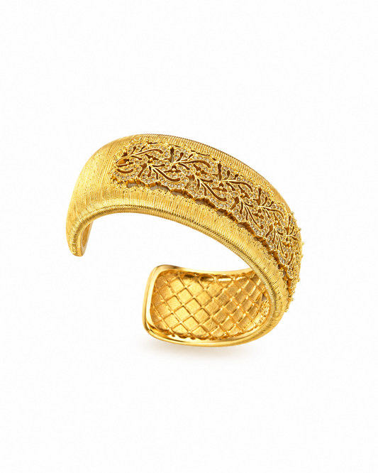 Bracciale Flora in Brass dorato