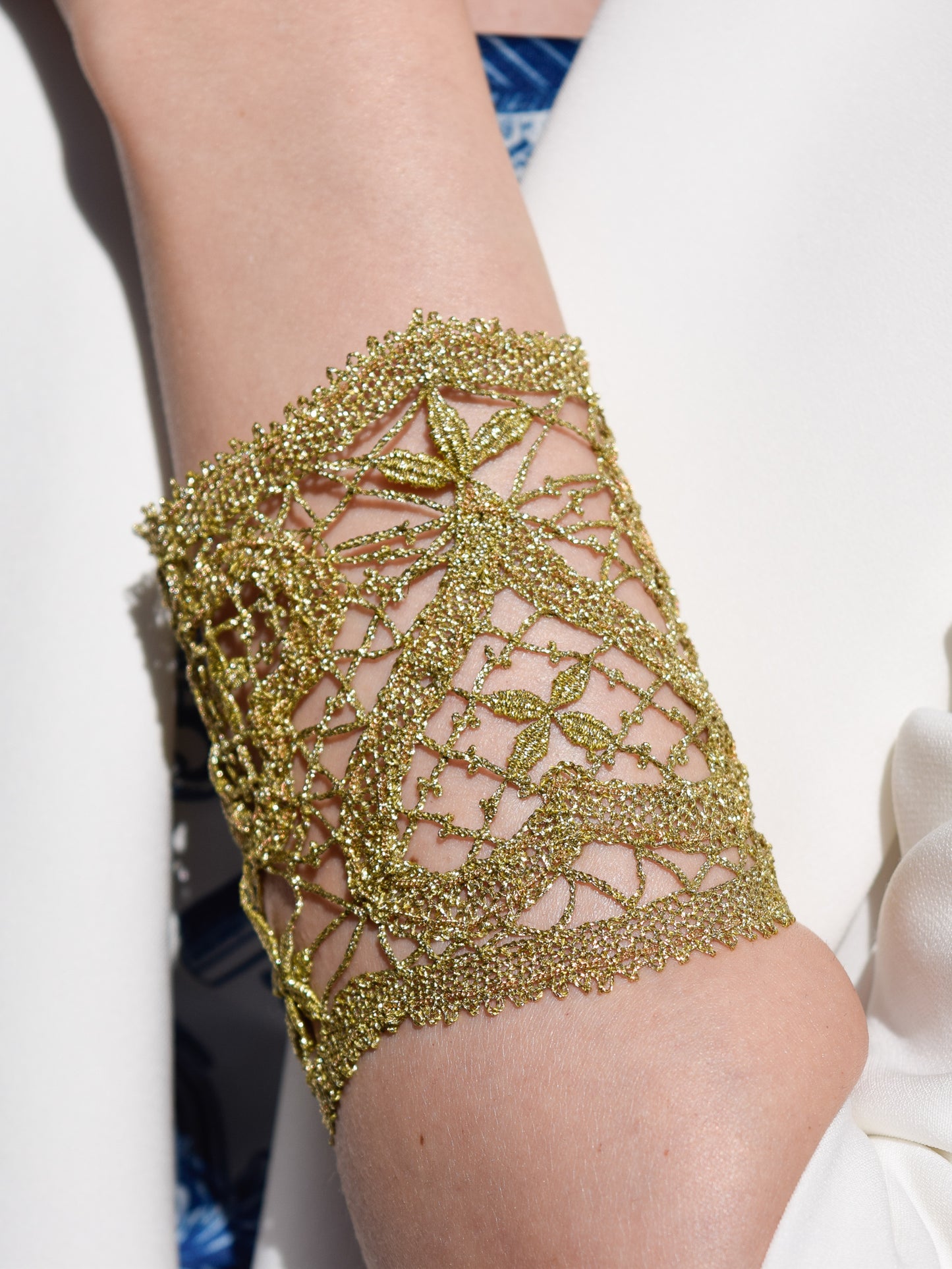 Bracciale Tombolo in Oro Giallo 18kt