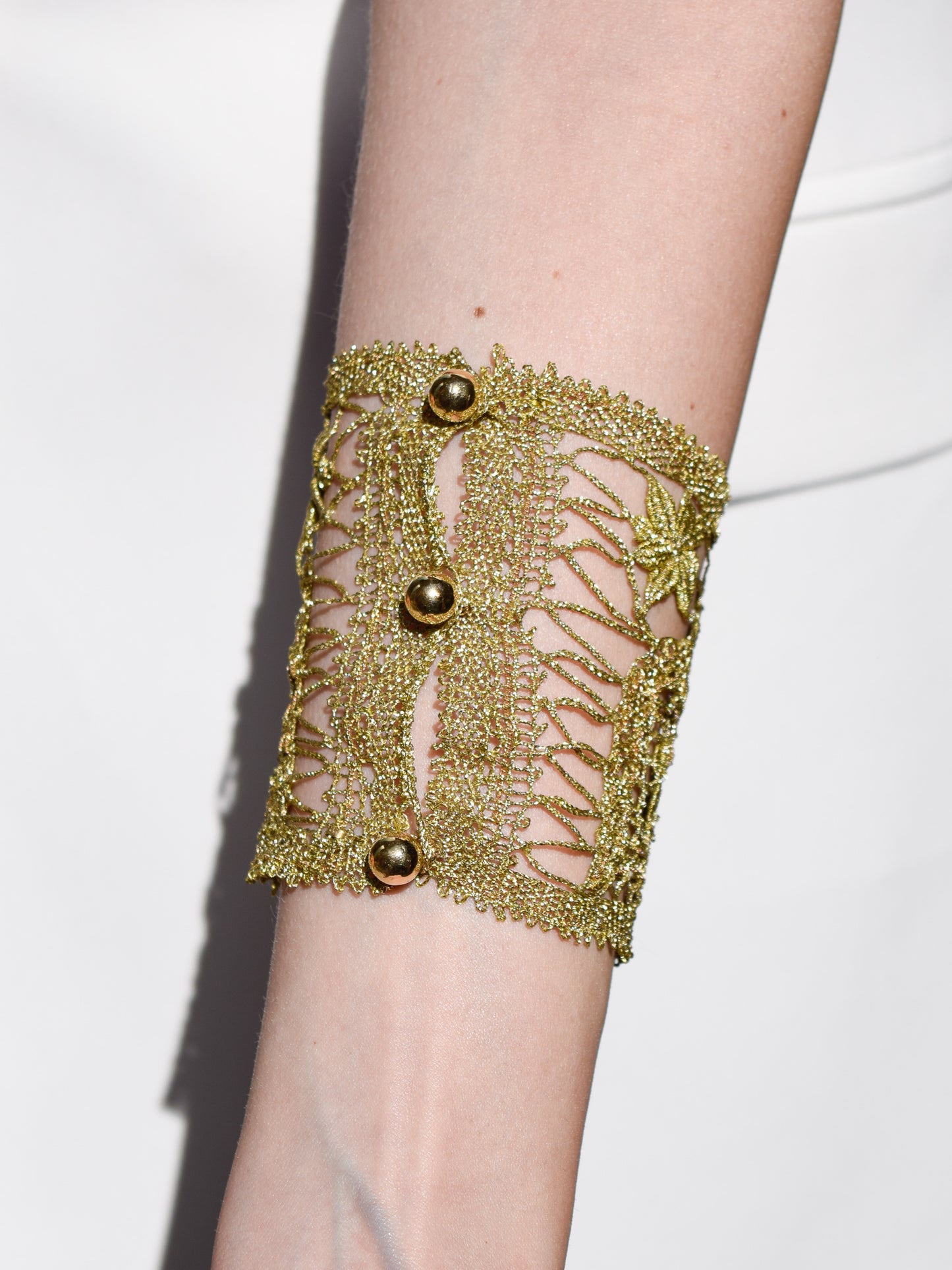 Bracciale Tombolo in Oro Giallo 18kt