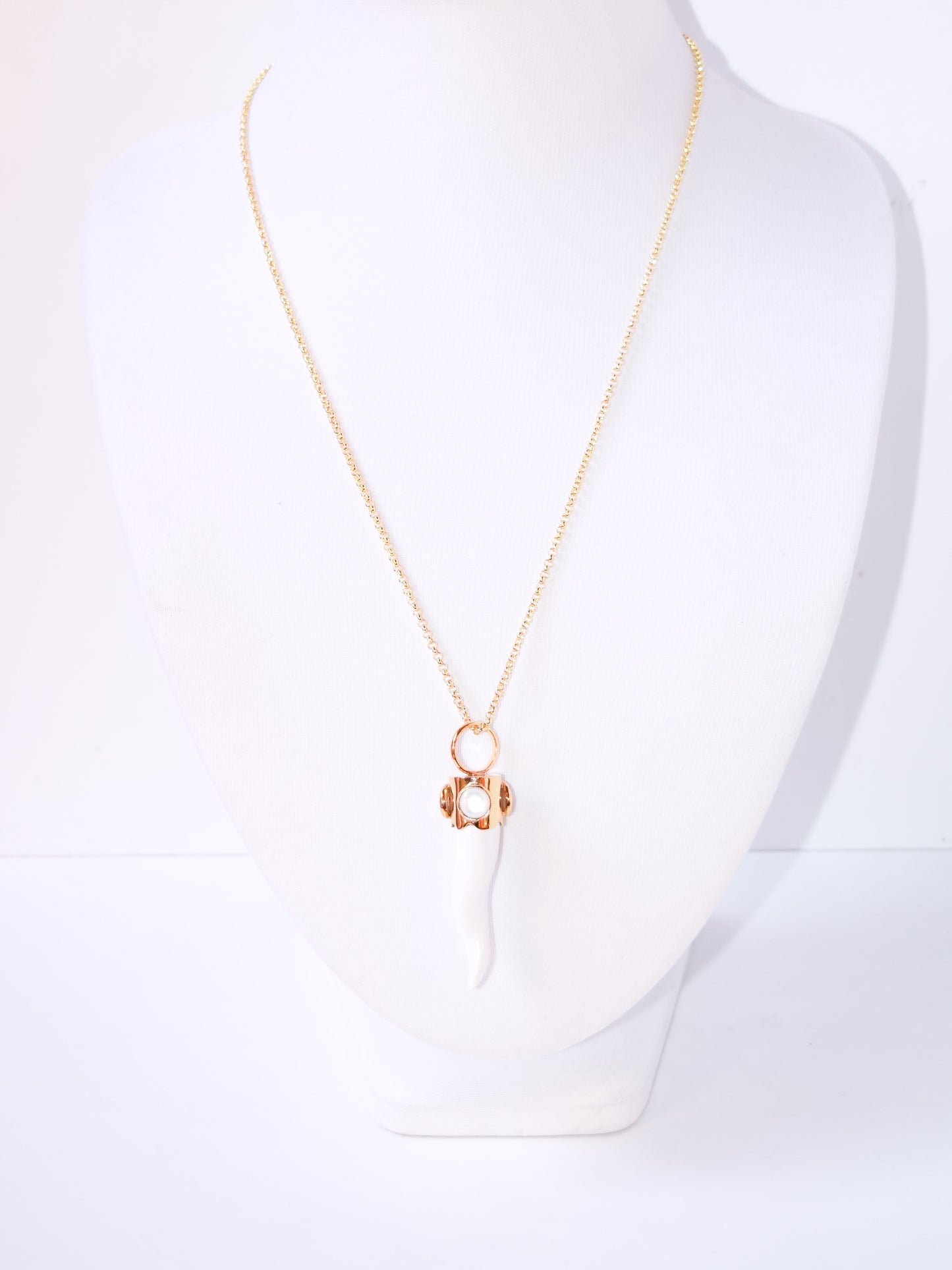 Collana Cornetto Bianco