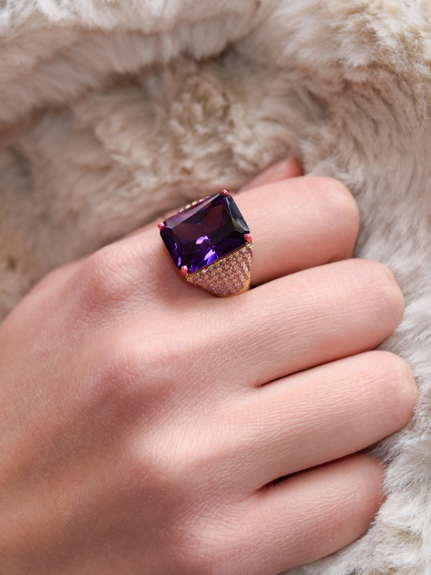 Anello Jasmine Viola