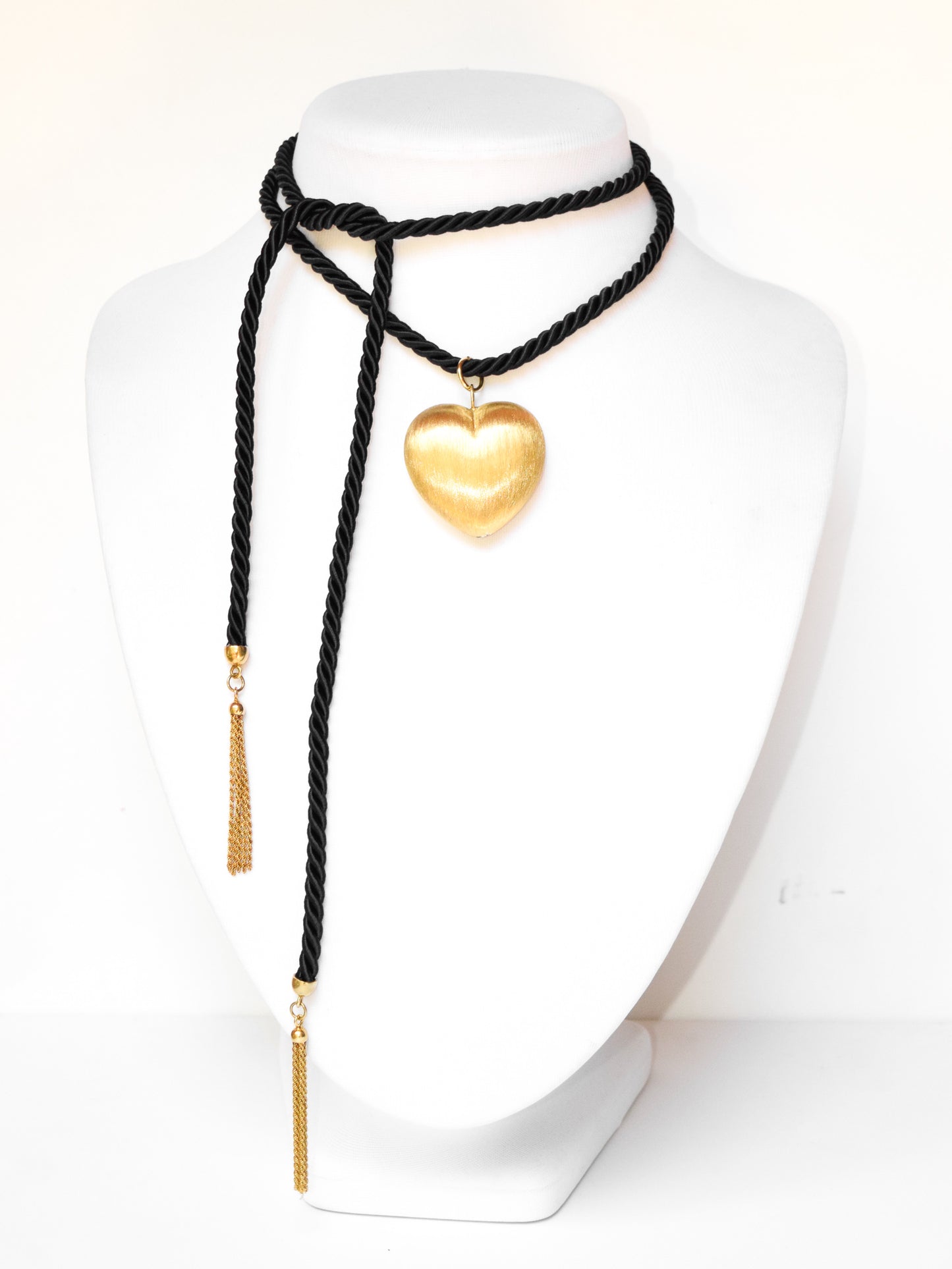 Collana Torsone con nappe e Cuore