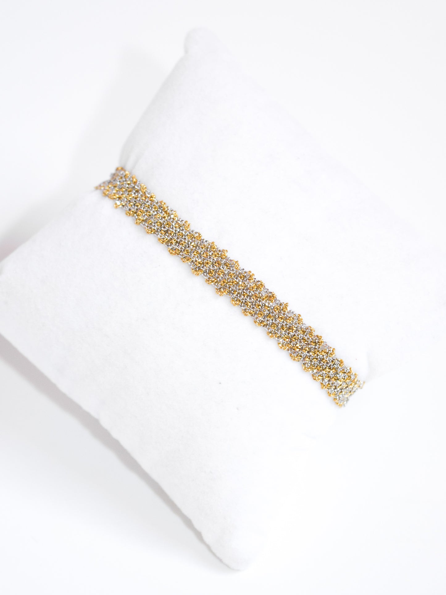 Bracciale fatto a mano in argento 925 Misto 0,5 cm