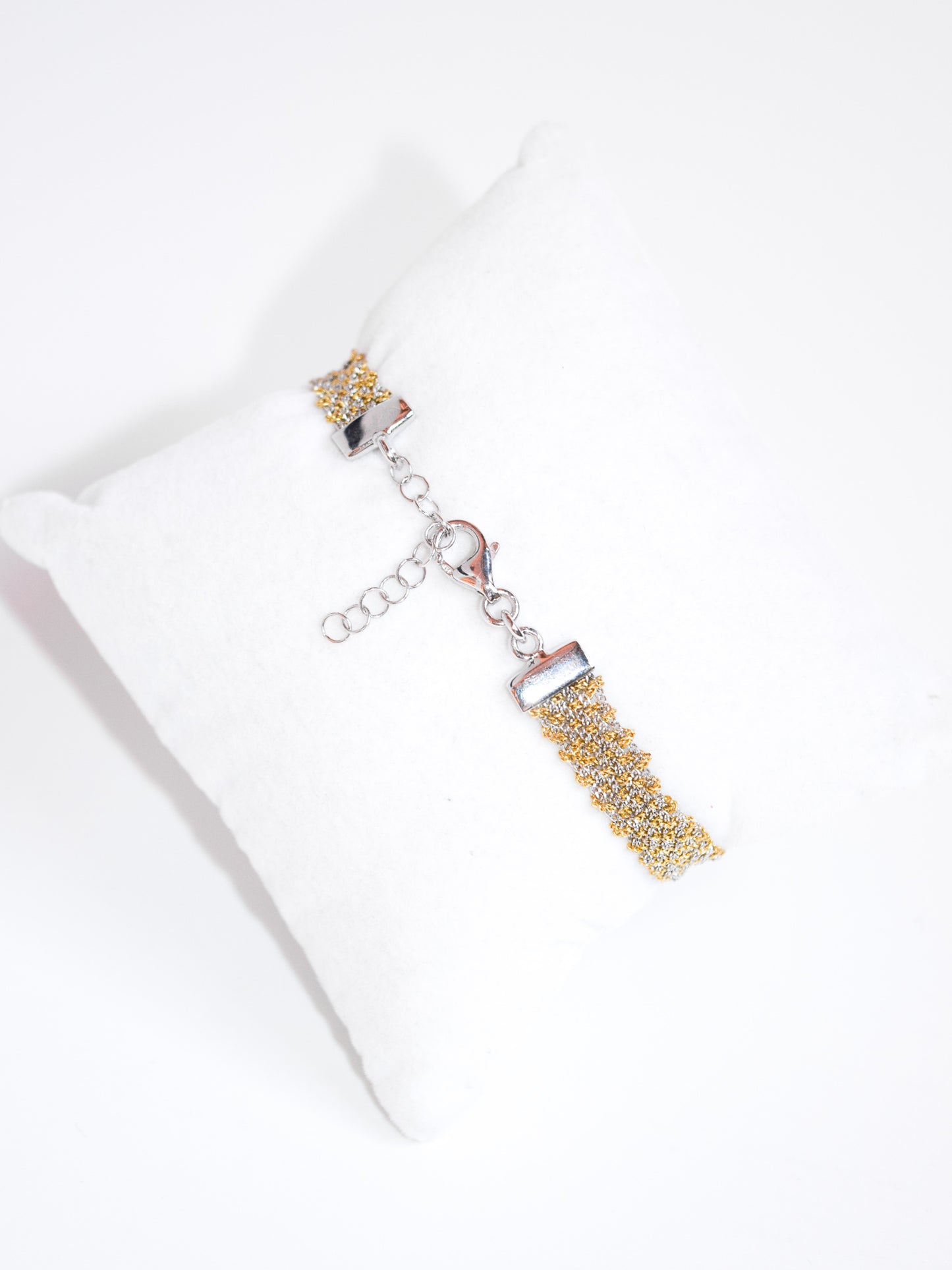 Bracciale fatto a mano in argento 925 Misto 0,5 cm