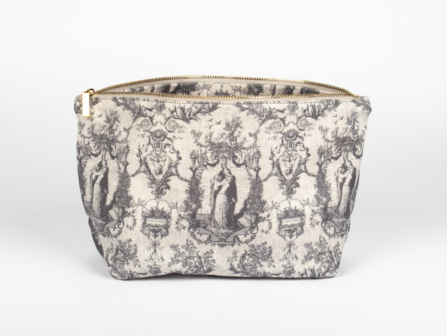 Pochette Grande Grigia – Toile de Jouy Bacio
