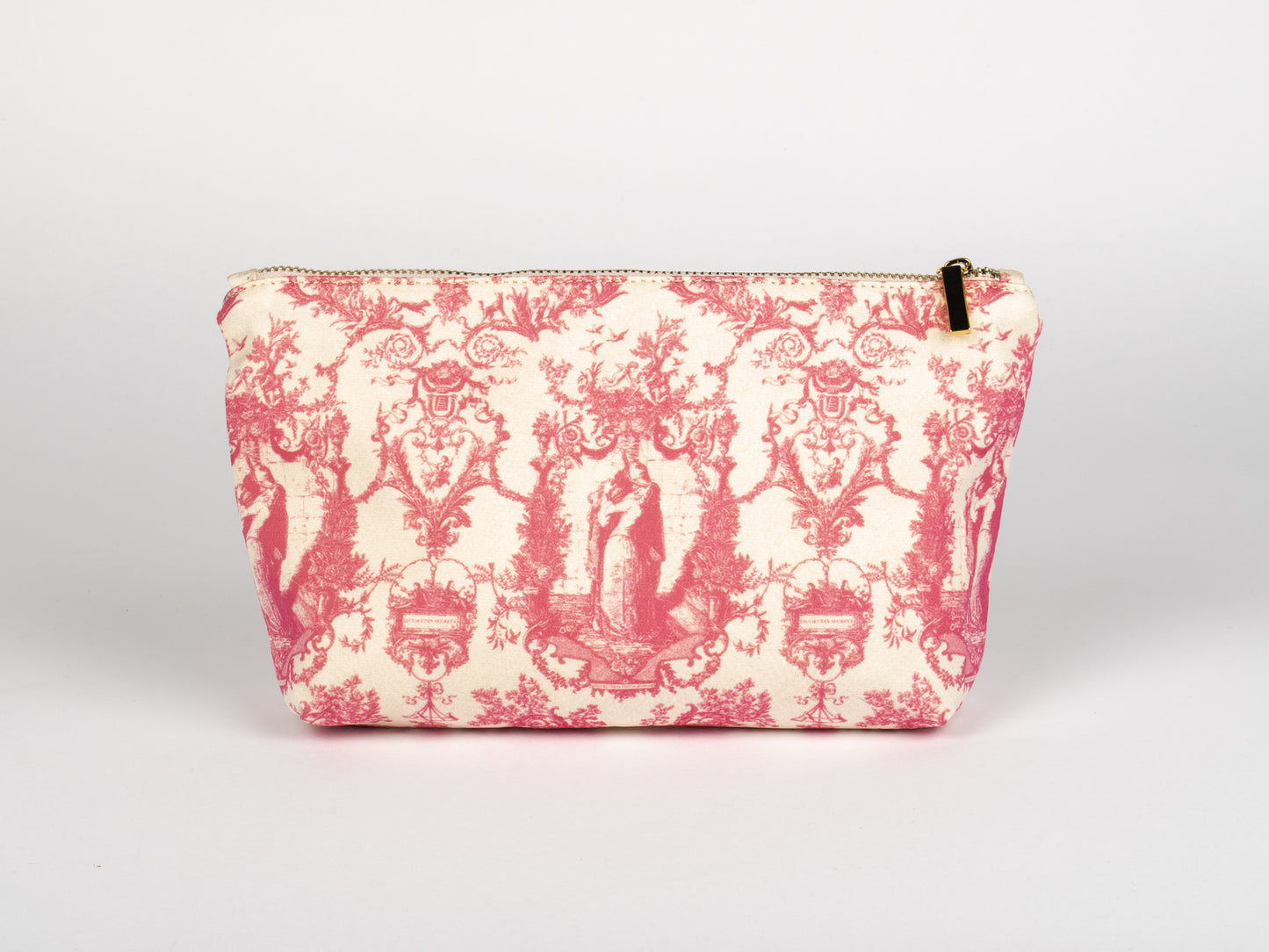 Pochette Piccola Rosa e Bianca – Toile de Jouy Bacio