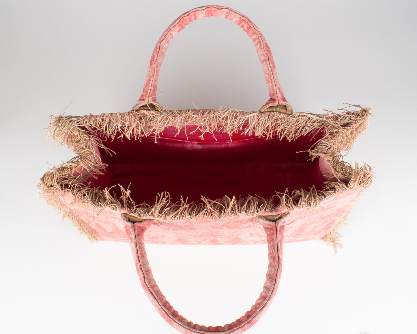 Borsa Tote Waterproof Rosa – Toile de Jouy Bacio