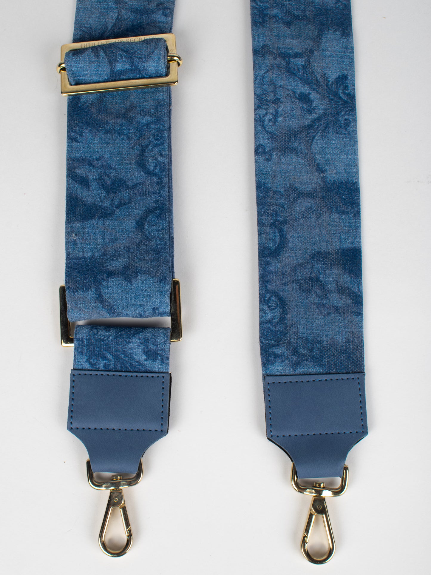 Tracolla Waterproof Blu Jeans - Toile de Jouy Bacio