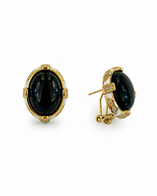 Orecchini Graziella in Brass dorato