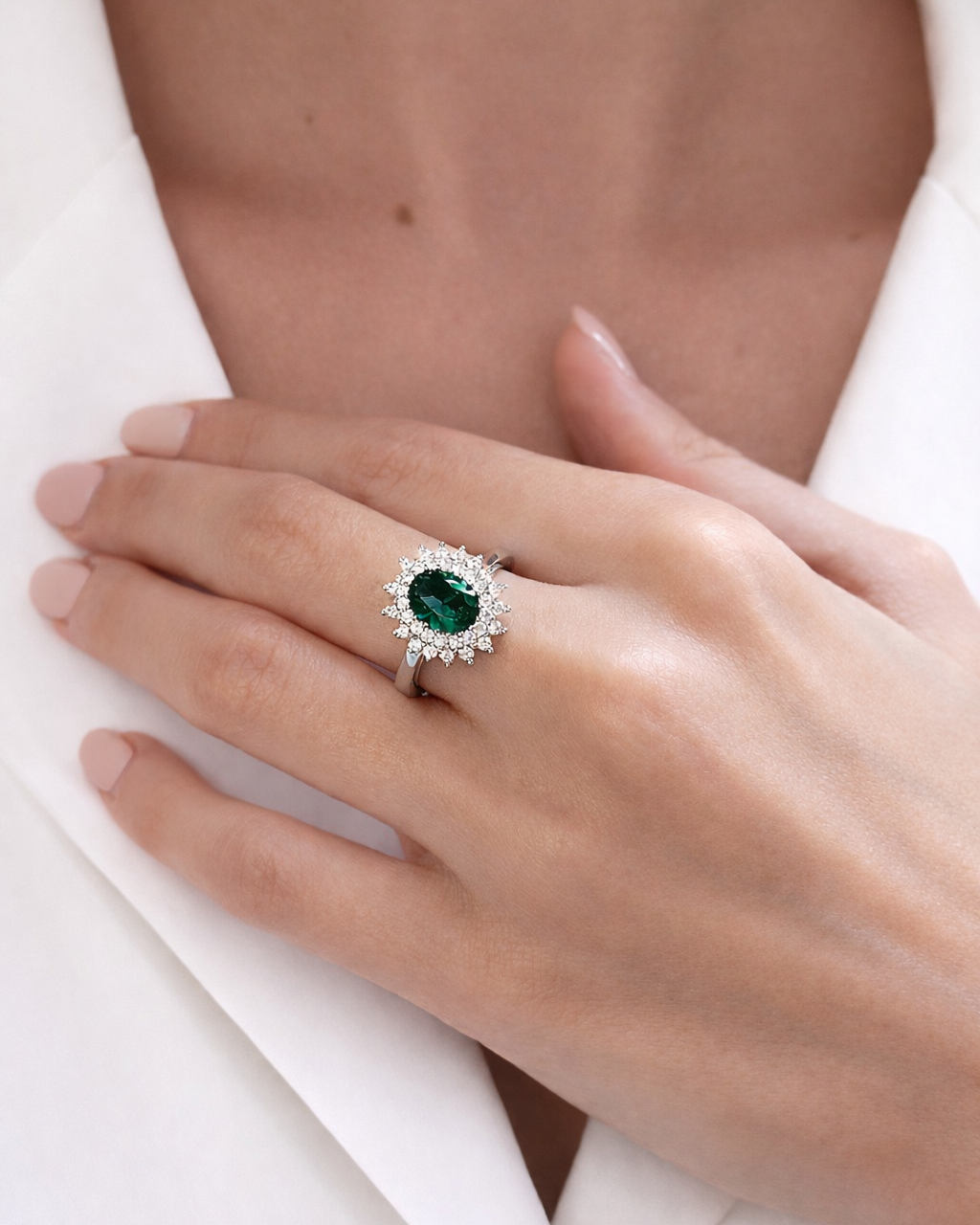 Anello Sissi Verde