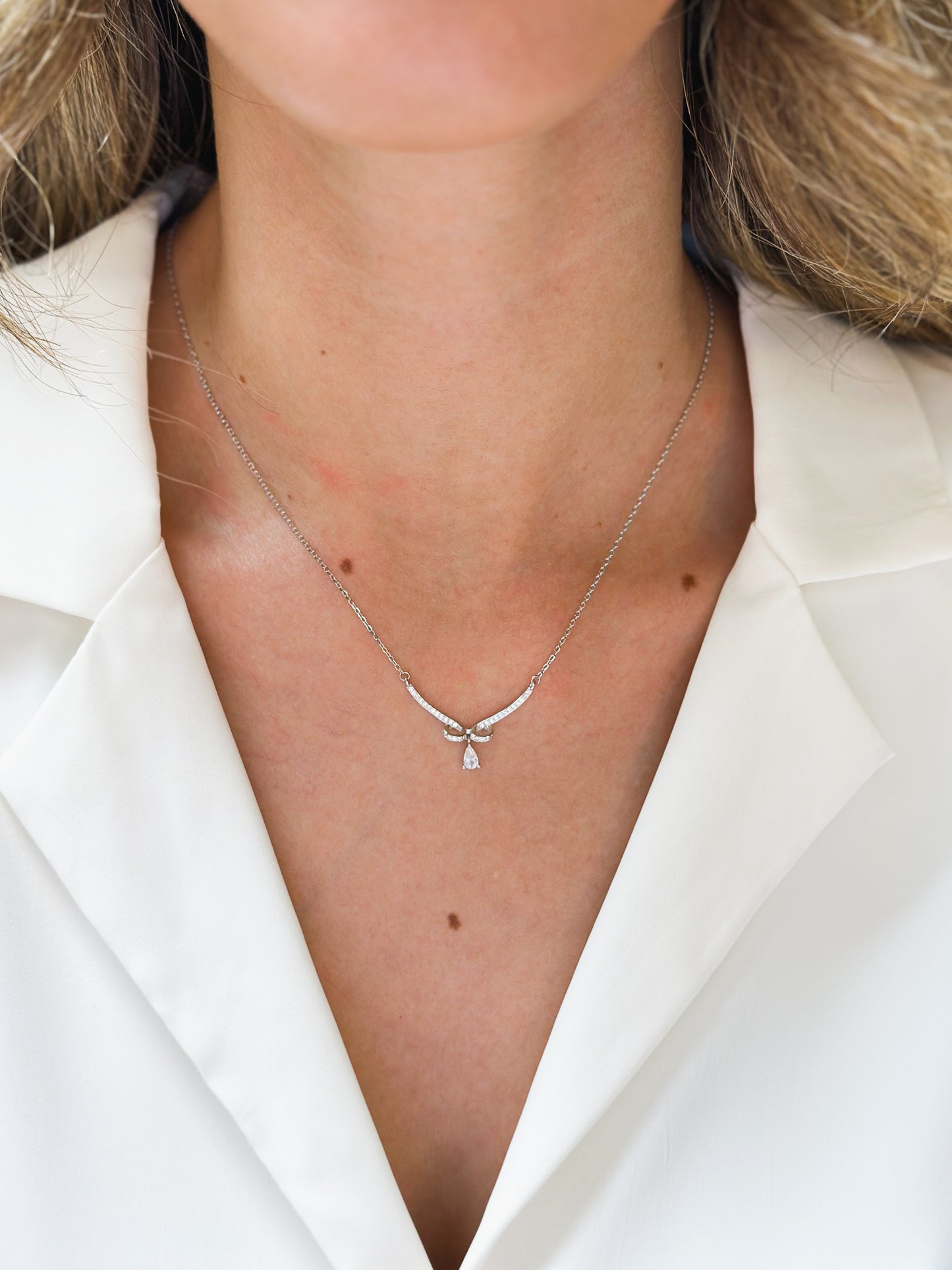 Girocollo Greta in Argento rodio