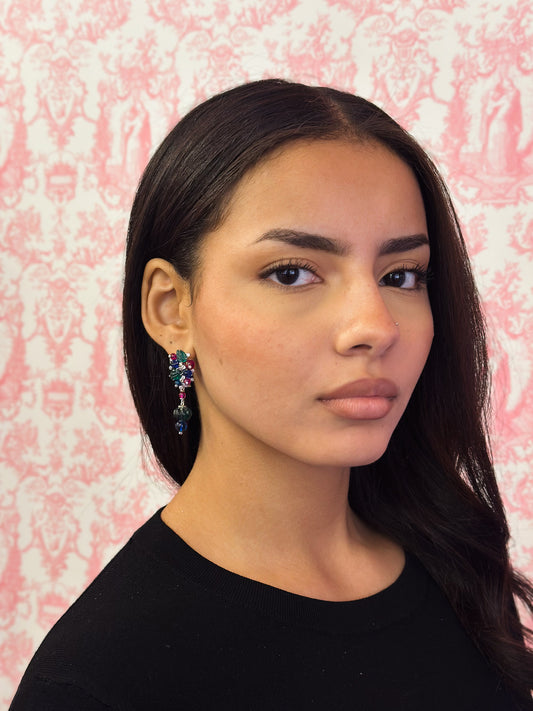 Orecchini Tutti Frutti Jade