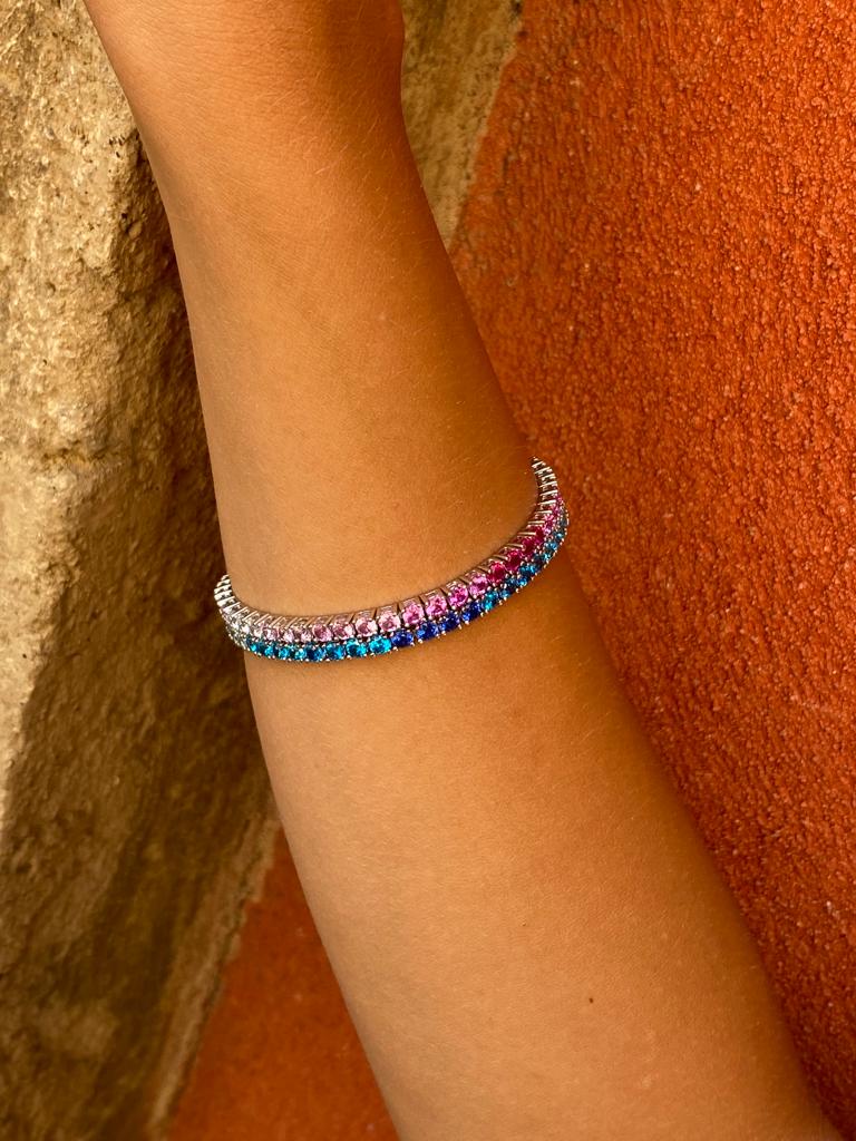 Bracciale Tennis Degradè