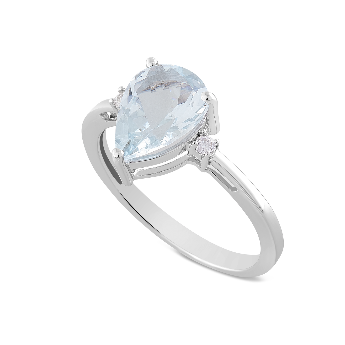 Anello Acqua Marina 1,56ct