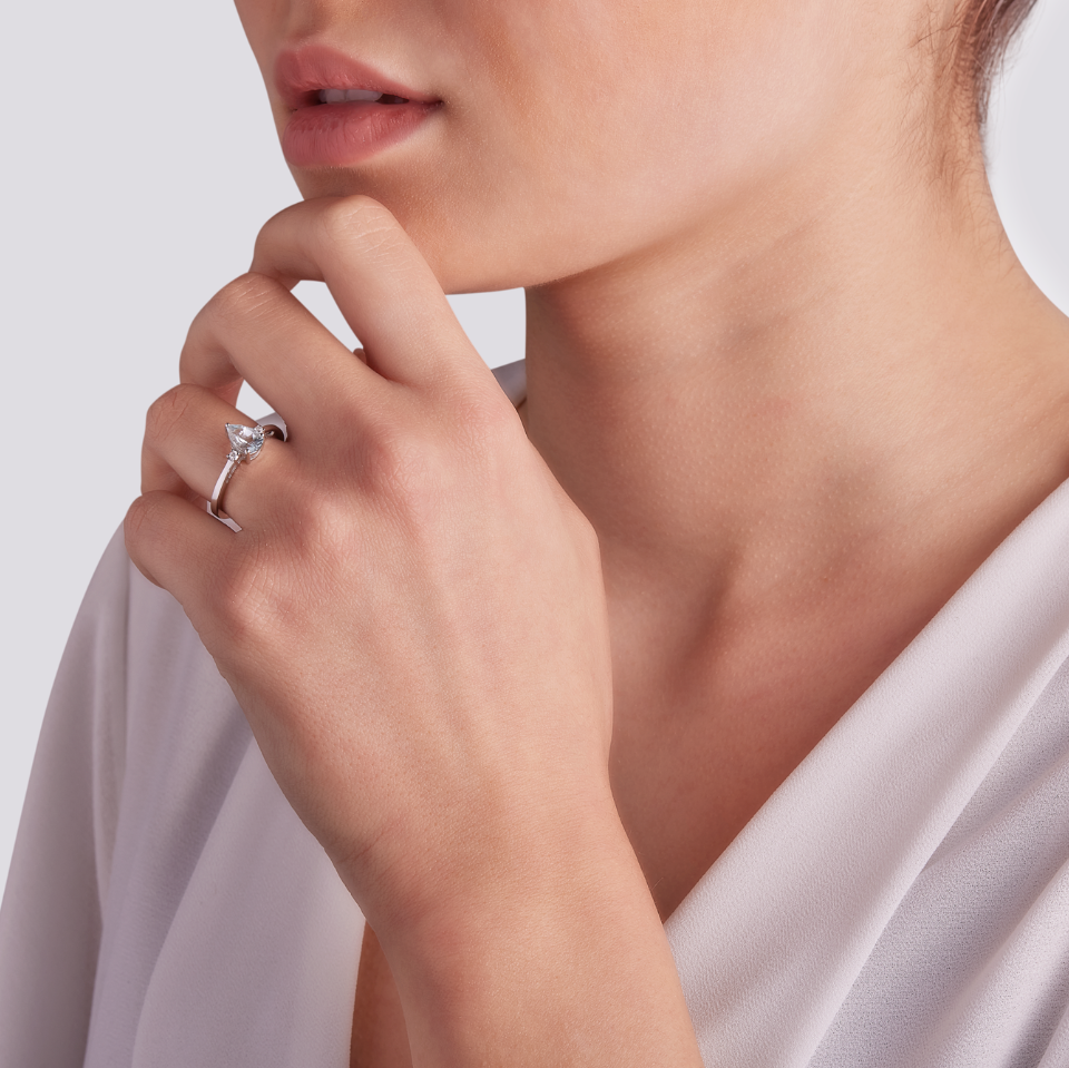 Anello Acqua Marina 0,68ct