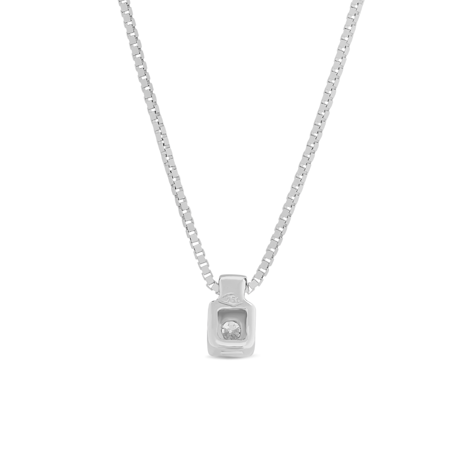 Collana Punto Luce Graffette 0,04ct
