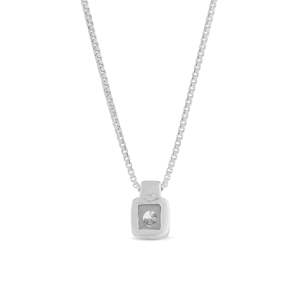 Collana Punto Luce Graffette 0,08ct
