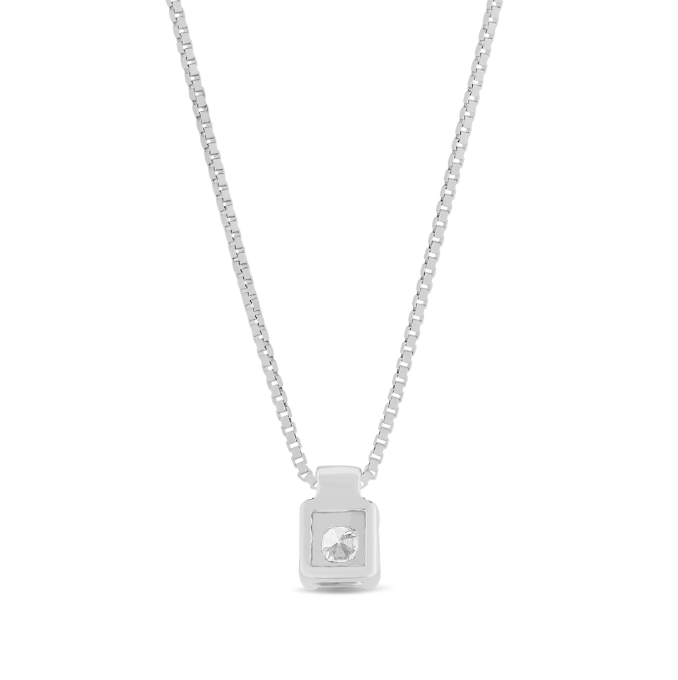Collana Punto Luce Graffette 0,10ct