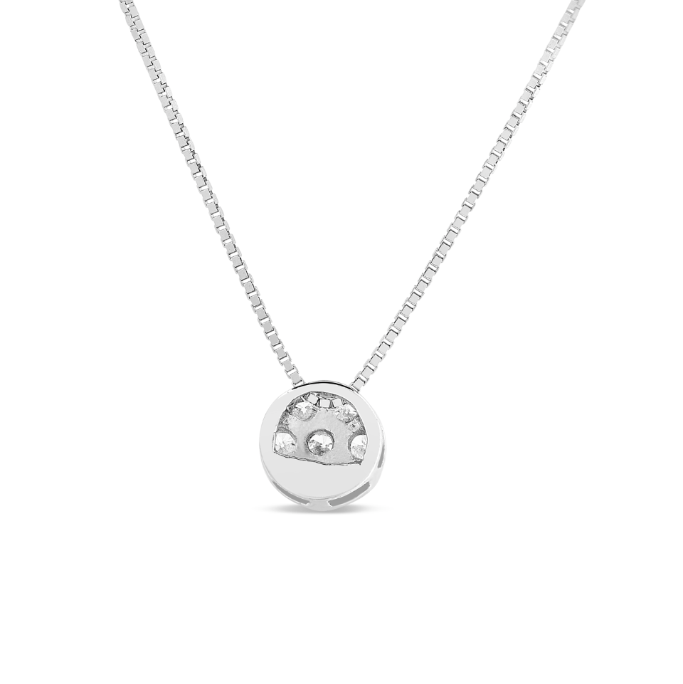 Collana Invisible Diamanti 0,10ct