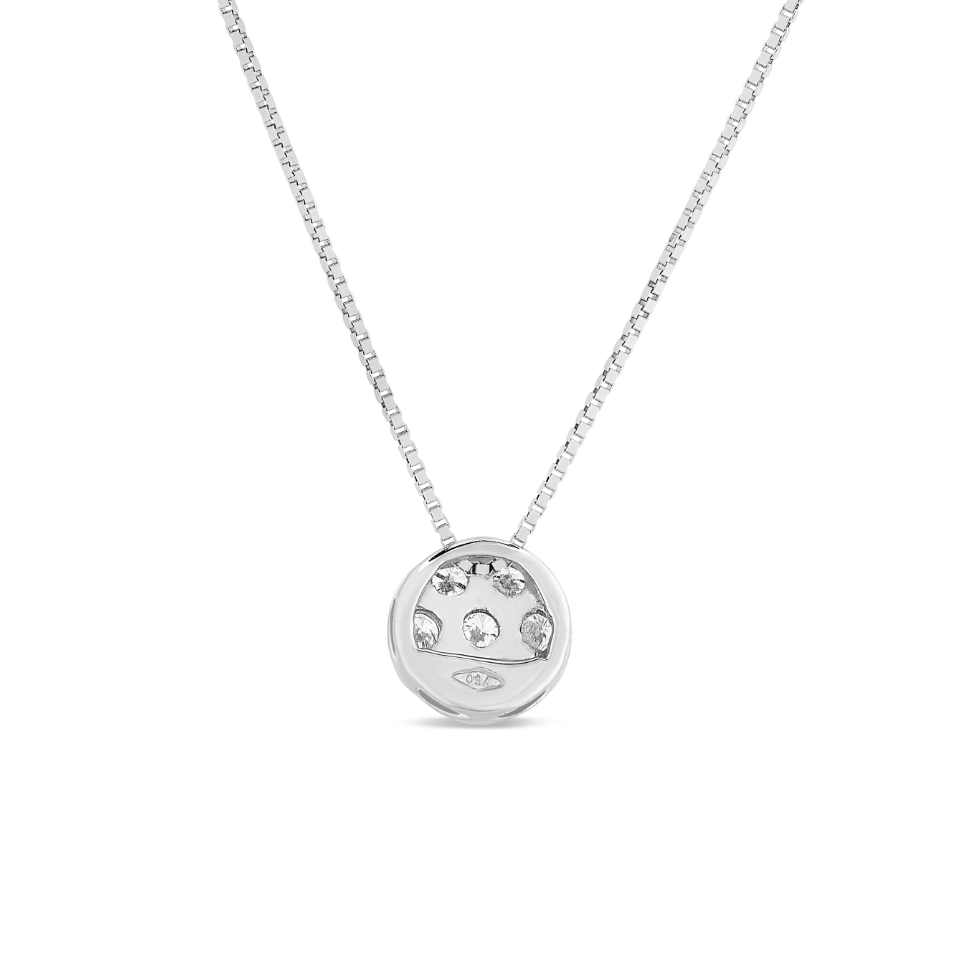 Collana Invisible Diamanti 0,16ct