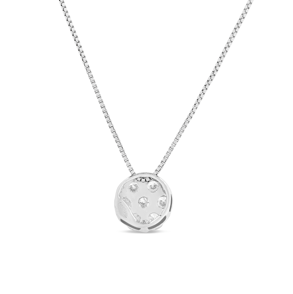 Collana Invisible Diamanti 0,22ct
