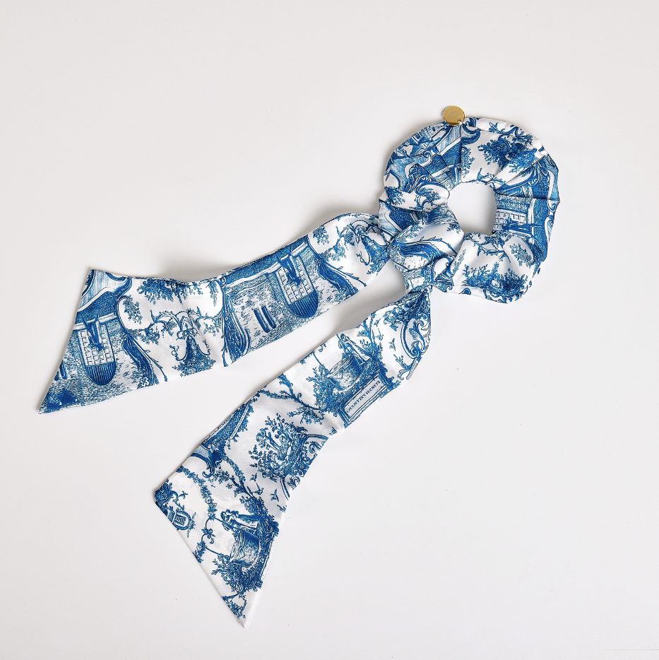 Scrunchie – Toile de Jouy Balcone