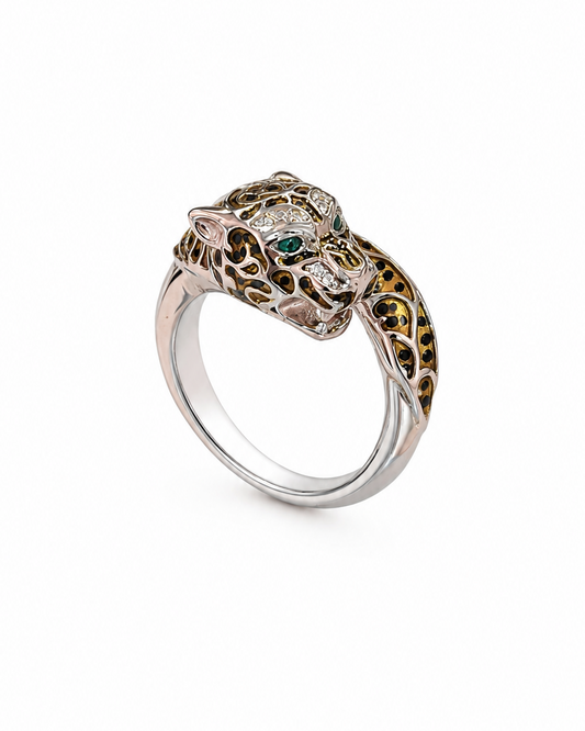 Anello Leopardo singolo