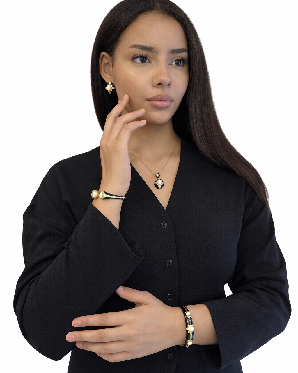 Girocollo Beatrice in Brass dorato