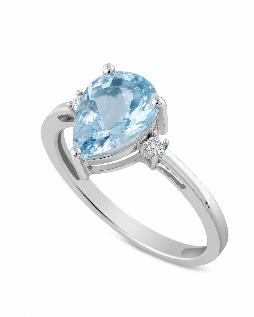 Anello Acqua Marina 1,56ct