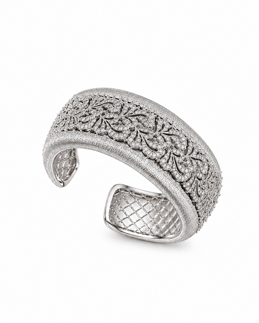 Bracciale Flora in Brass rodio