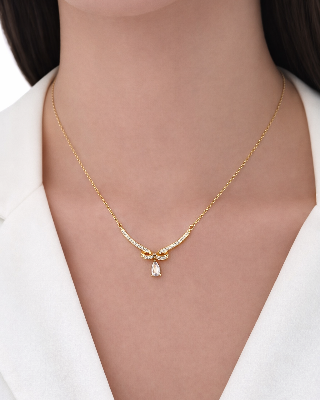 Girocollo Greta in Argento placcato oro giallo 18kt