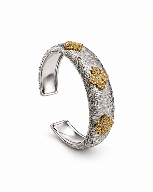 Bracciale Luna in Brass rodio