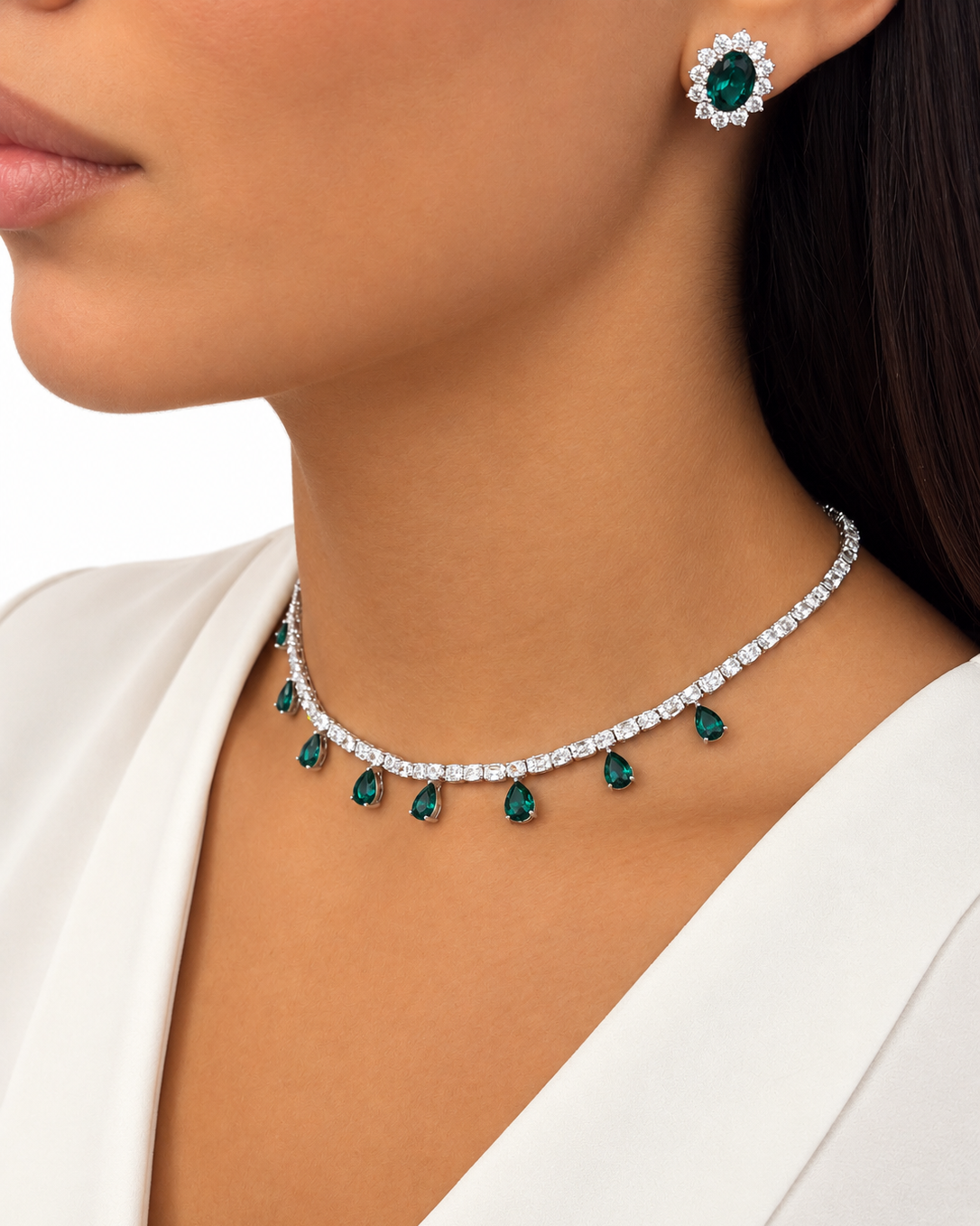 Collana corta Glinda in Argento 925