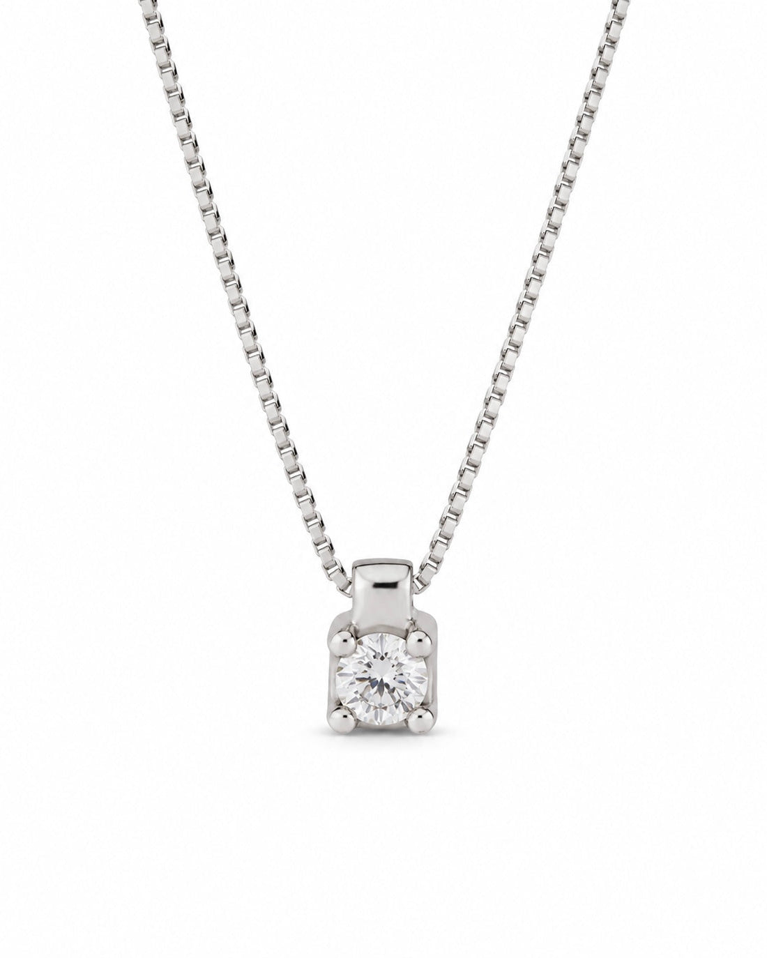 Collana Punto Luce Graffette 0,10ct