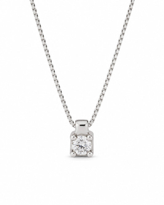 Collana Punto Luce Graffette 0,10ct