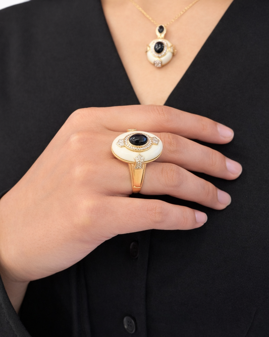 Anello Rebecca in Brass