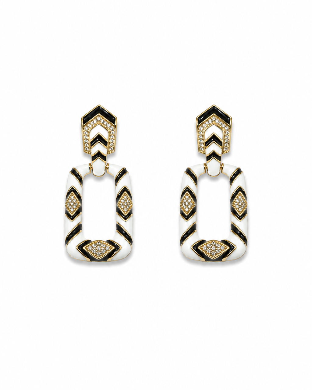 Orecchini Elettra in Brass dorato
