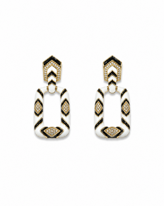 Orecchini Elettra in Brass dorato