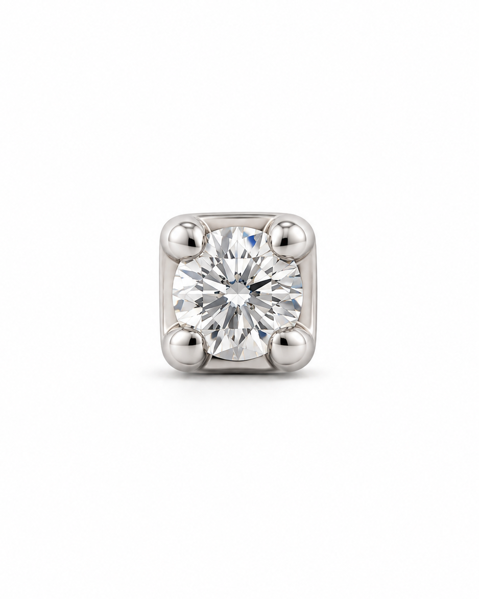 Orecchini Punto Luce Graffette 0,10ct
