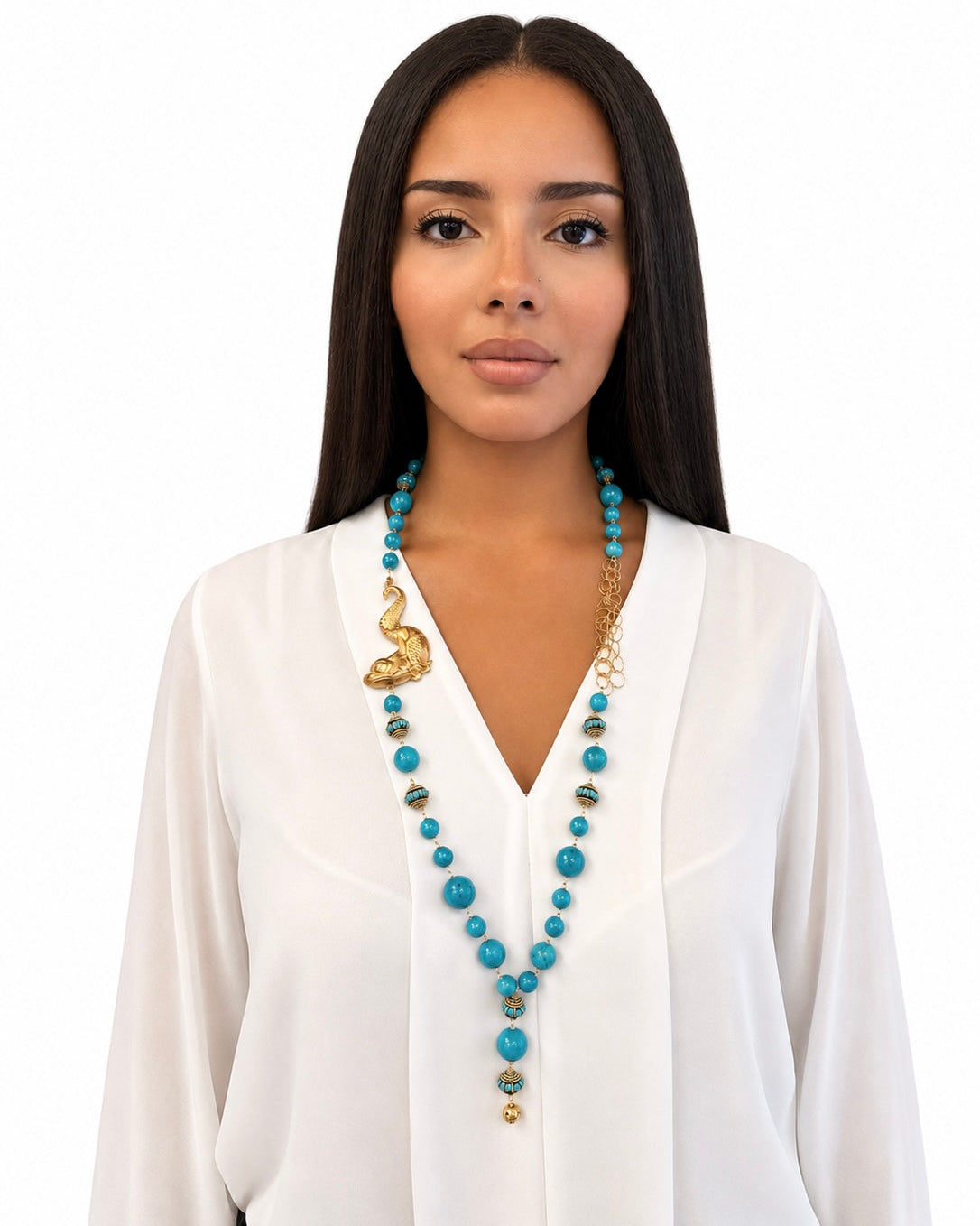 Collana con pasta di Turchese