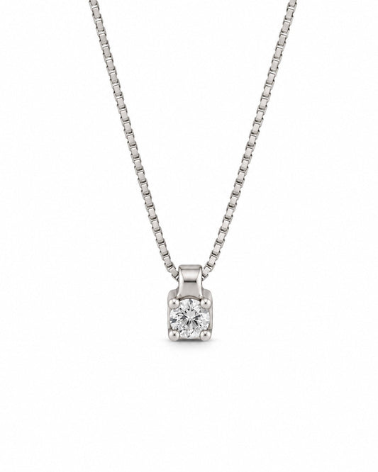 Collana Punto Luce Graffette 0,06ct