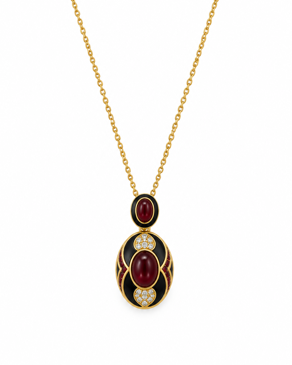 Girocollo Mirella in Brass dorato